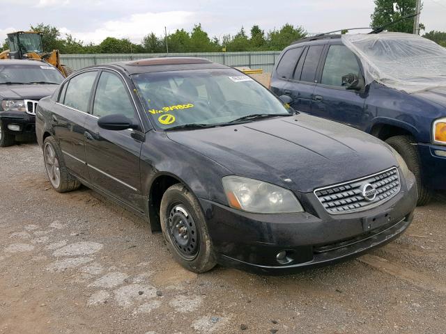 1N4BL11D65C349800 - 2005 NISSAN ALTIMA SE BLACK photo 1