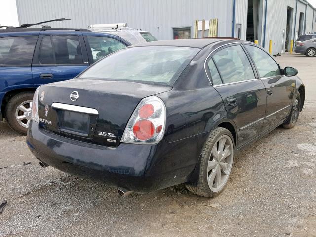 1N4BL11D65C349800 - 2005 NISSAN ALTIMA SE BLACK photo 4