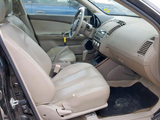 1N4BL11D65C349800 - 2005 NISSAN ALTIMA SE BLACK photo 5