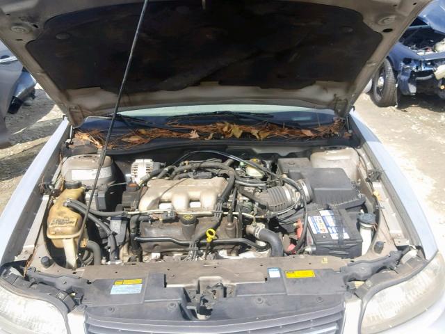 1G1NE52J616152754 - 2001 CHEVROLET MALIBU LS SILVER photo 7