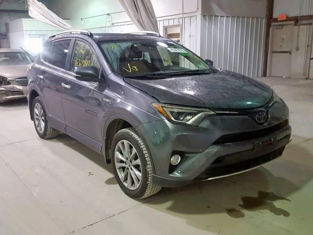 JTMDJREV1GD030067 - 2016 TOYOTA RAV4 HV LI GRAY photo 1