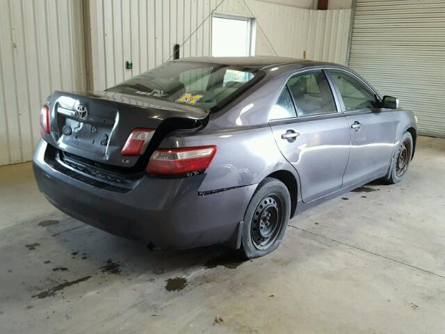 4T4BE46K17R006792 - 2007 TOYOTA CAMRY NEW GRAY photo 4