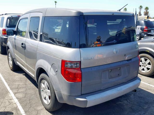 5J6YH18553L022252 - 2003 HONDA ELEMENT EX SILVER photo 3