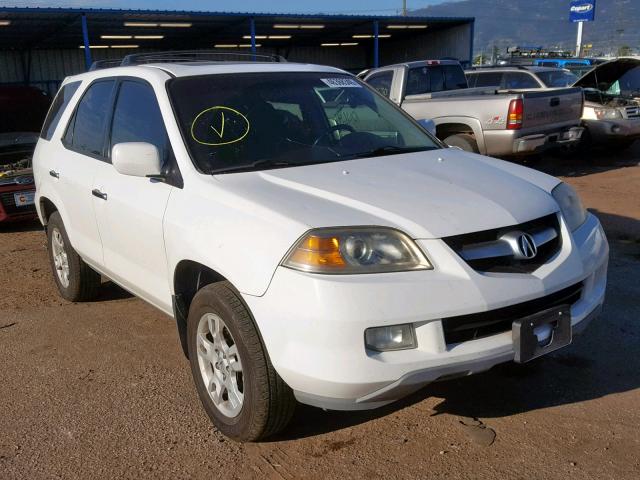 2HNYD18986H533096 - 2006 ACURA MDX TOURIN WHITE photo 1