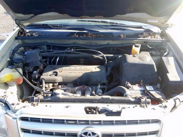 JTEHD21A330021371 - 2003 TOYOTA HIGHLANDER GOLD photo 7