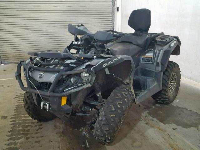 3JBLPAU26HJ001077 - 2017 CAN-AM OUTLANDER BLACK photo 2