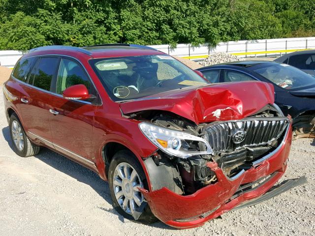 5GAKRCKD0DJ186768 - 2013 BUICK ENCLAVE RED photo 1