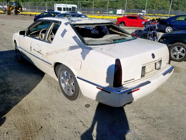 1G6ET1290VU603547 - 1997 CADILLAC ELDORADO T WHITE photo 3