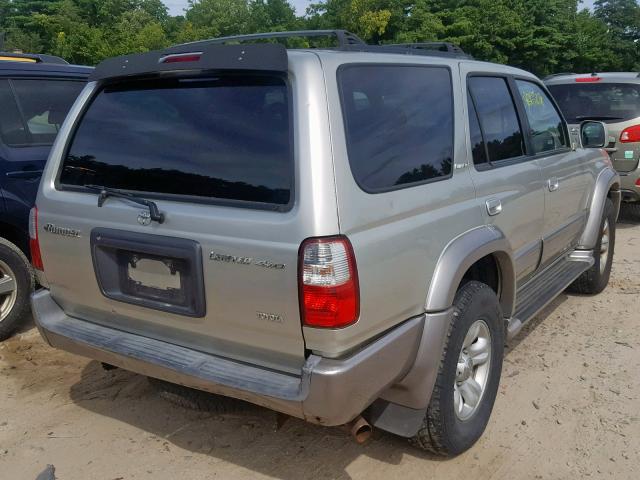 JT3HN87R619048269 - 2001 TOYOTA 4RUNNER LI GRAY photo 4