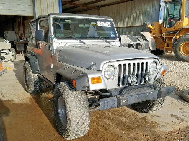 1J4FA39S46P721767 - 2006 JEEP WRANGLER X SILVER photo 1