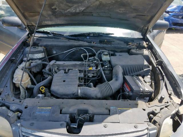 1G1ND52F25M106998 - 2005 CHEVROLET CLASSIC GRAY photo 7