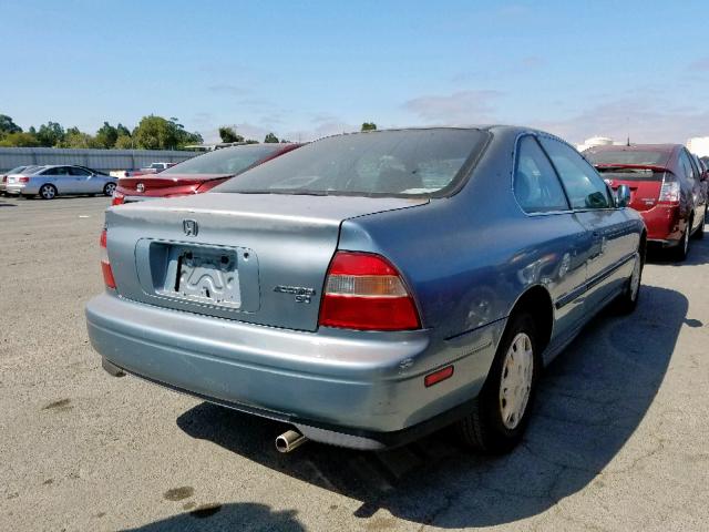 1HGCD7233SA010425 - 1995 HONDA ACCORD LX BLUE photo 4