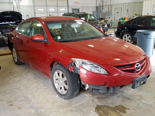1YVHZ8BH5A5M04033 - 2010 MAZDA 6 I RED photo 1