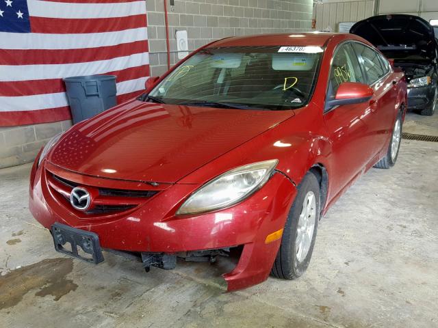 1YVHZ8BH5A5M04033 - 2010 MAZDA 6 I RED photo 2