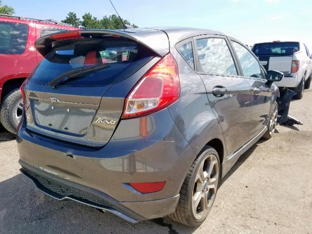 3FADP4GX8HM123471 - 2017 FORD FIESTA ST GRAY photo 4