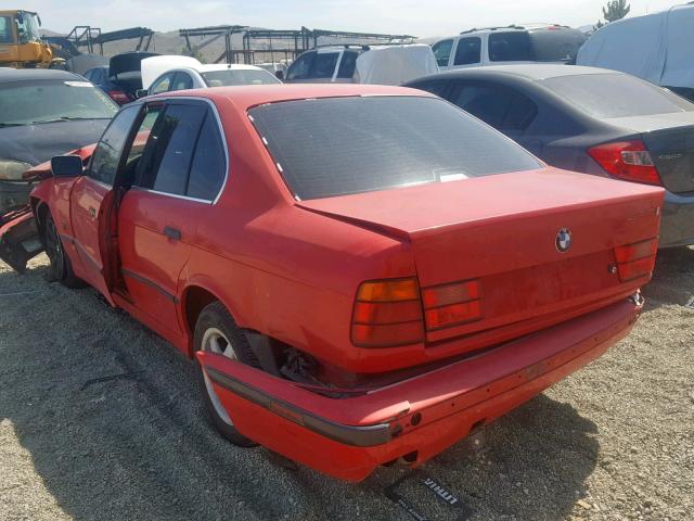 WBAHD6327SGK49328 - 1995 BMW 525 I AUTO RED photo 3