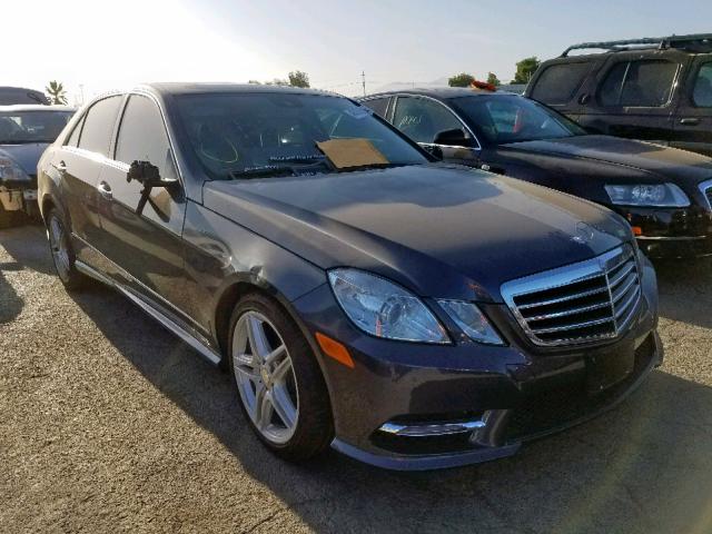 WDDHF5KB3DA761902 - 2013 MERCEDES-BENZ E 350 CHARCOAL photo 1