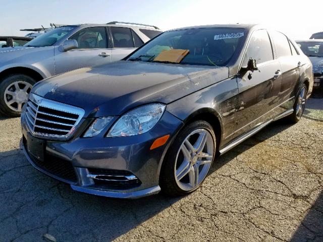 WDDHF5KB3DA761902 - 2013 MERCEDES-BENZ E 350 CHARCOAL photo 2