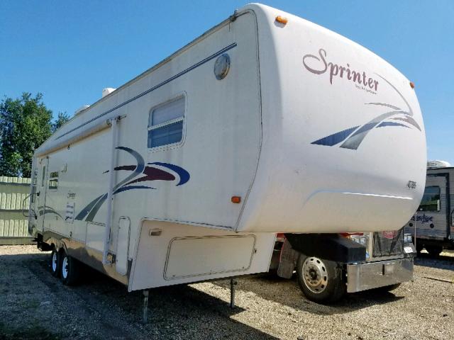 4YDF2922121203755 - 2002 KEYSTONE SPRINTER Ağ foto 1