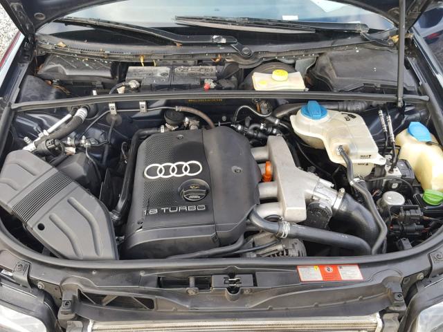 WAULC68E54A128268 - 2004 AUDI A4 1.8T QU BLUE photo 7