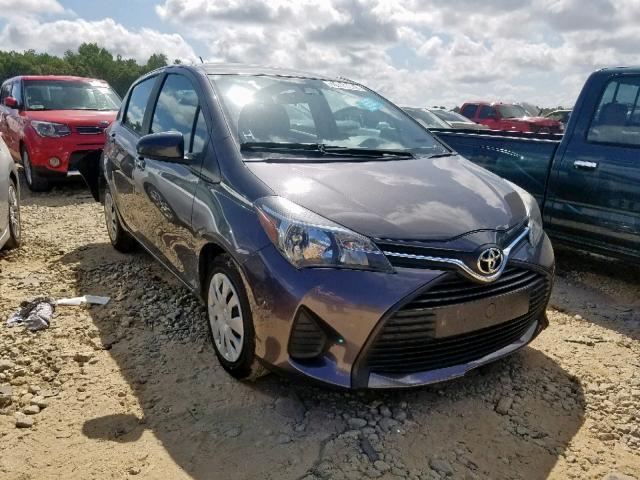 VNKKTUD39HA080407 - 2017 TOYOTA YARIS L GRAY photo 1