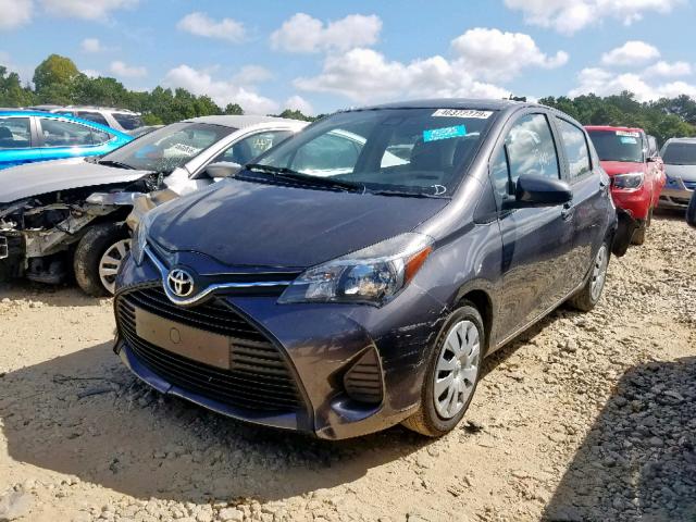 VNKKTUD39HA080407 - 2017 TOYOTA YARIS L GRAY photo 2