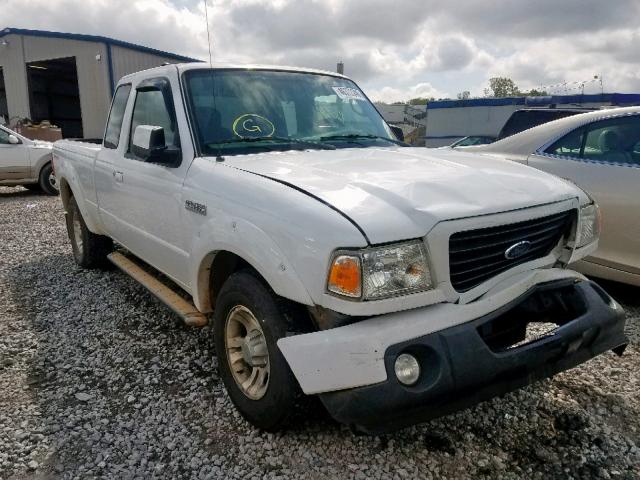 1FTYR14EX9PA14979 - 2009 FORD RANGER SUP WHITE photo 1