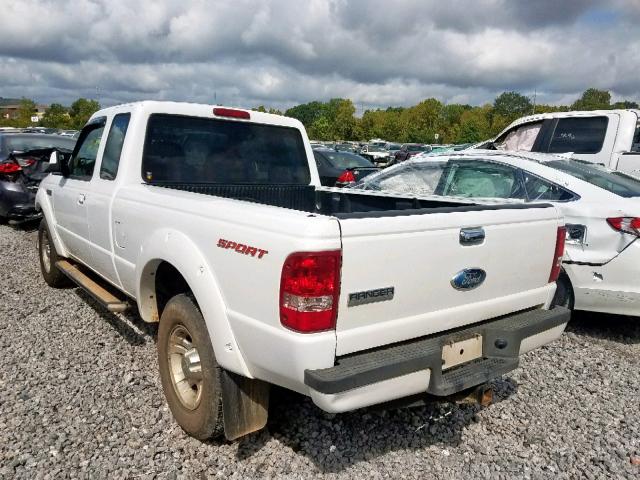 1FTYR14EX9PA14979 - 2009 FORD RANGER SUP WHITE photo 3