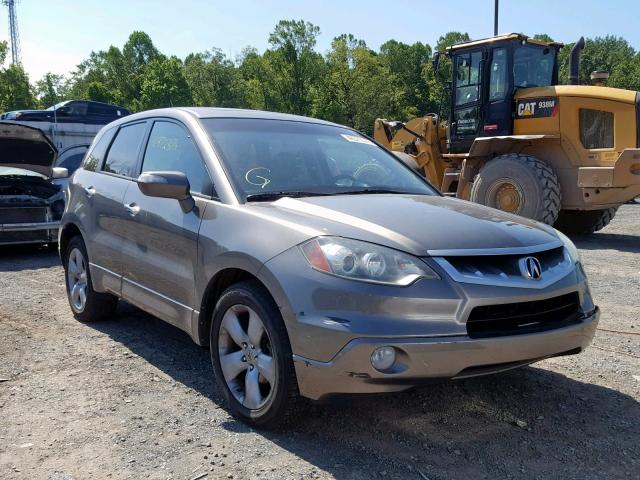 5J8TB18217A025188 - 2007 ACURA RDX GRAY photo 1