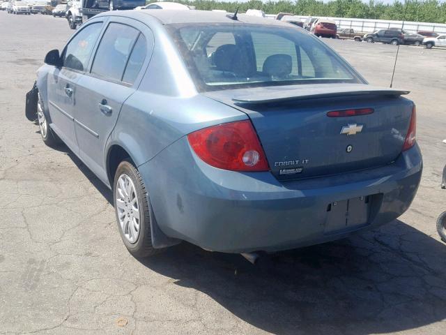 1G1AD5F54A7200311 - 2010 CHEVROLET COBALT 1LT TEAL photo 3