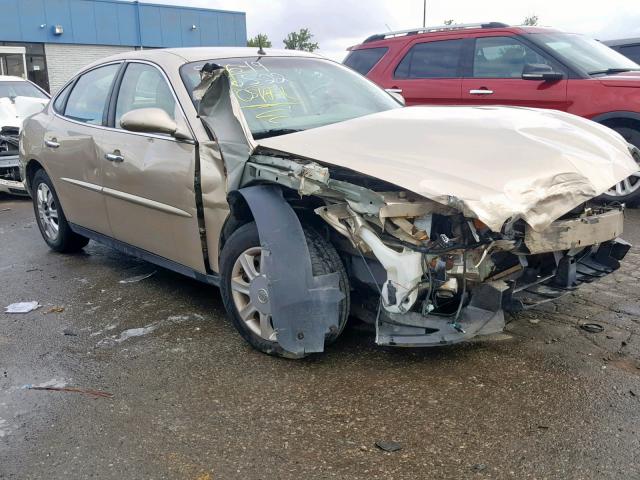 2G4WC562951235415 - 2005 BUICK LACROSSE C GOLD photo 1