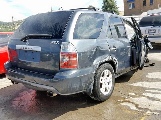 2HNYD18895H548745 - 2005 ACURA MDX TOURIN GRAY photo 4