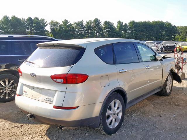 4S4WX86C664412300 - 2006 SUBARU B9 TRIBECA GRAY photo 4