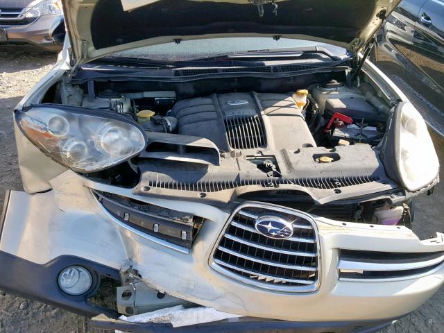 4S4WX86C664412300 - 2006 SUBARU B9 TRIBECA GRAY photo 7