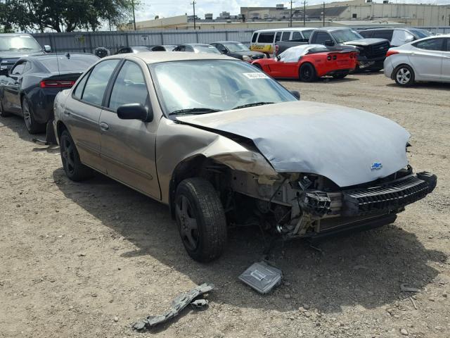 1G1JC524217341930 - 2001 CHEVROLET CAVALIER B GOLD photo 1