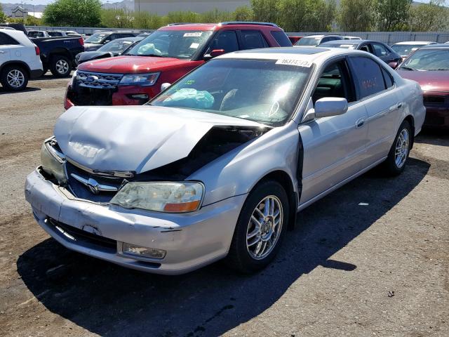 19UUA56663A006134 - 2003 ACURA 3.2TL SILVER photo 2