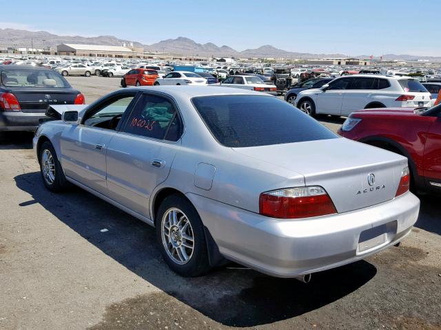 19UUA56663A006134 - 2003 ACURA 3.2TL SILVER photo 3