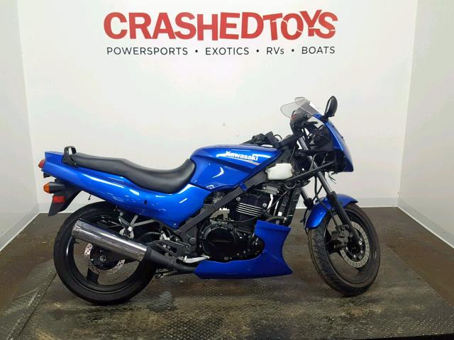 JKAEXVD109A116527 - 2009 KAWASAKI EX500 D BLUE photo 1