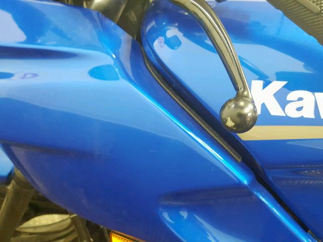 JKAEXVD109A116527 - 2009 KAWASAKI EX500 D BLUE photo 19