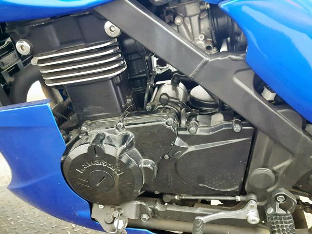 JKAEXVD109A116527 - 2009 KAWASAKI EX500 D BLUE photo 6