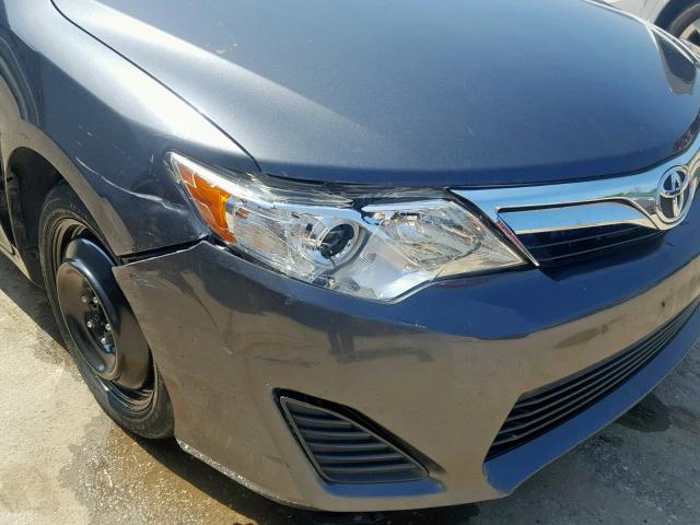 4T1BF1FK8CU025016 - 2012 TOYOTA CAMRY BASE GRAY photo 9