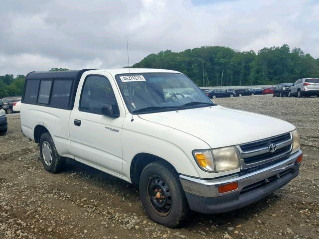 4TANL42N4VZ248585 - 1997 TOYOTA TACOMA WHITE photo 1