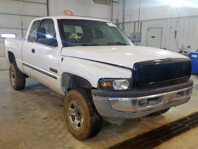 3B7KF23611G235426 - 2001 DODGE RAM 2500 WHITE photo 1