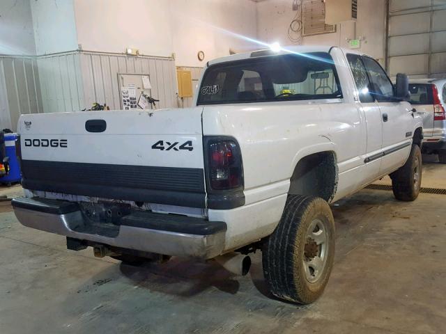 3B7KF23611G235426 - 2001 DODGE RAM 2500 WHITE photo 4