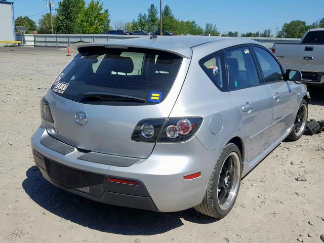 JM1BK344391200976 - 2009 MAZDA 3 S SILVER photo 4