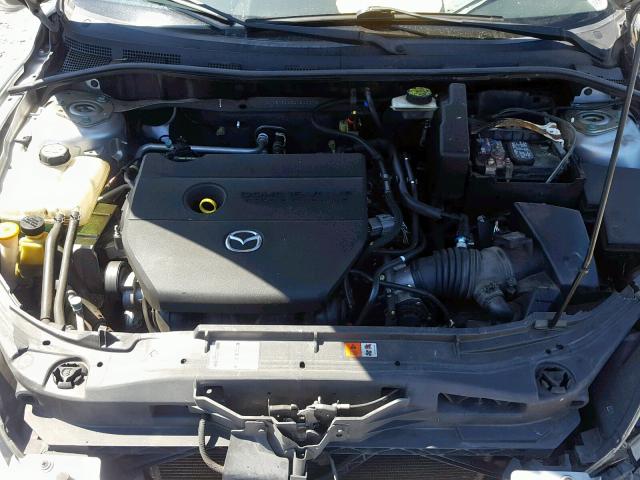 JM1BK344391200976 - 2009 MAZDA 3 S SILVER photo 7