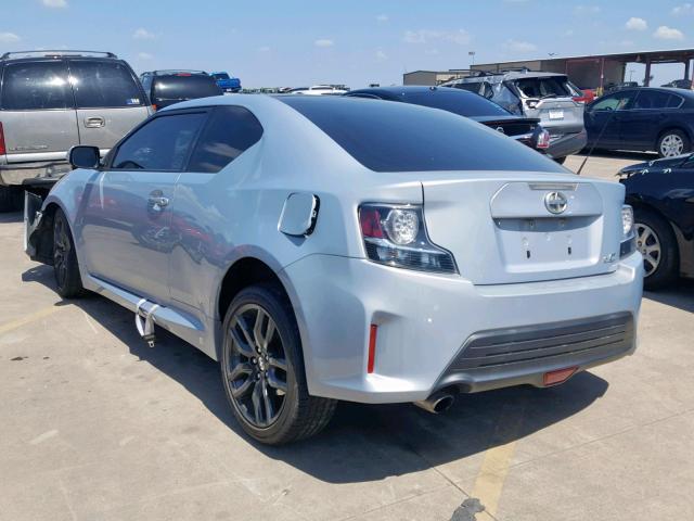 JTKJF5C71E3070856 - 2014 TOYOTA SCION TC ვერცხლისფერი ფოტო 3