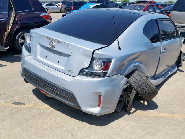 JTKJF5C71E3070856 - 2014 TOYOTA SCION TC ვერცხლისფერი ფოტო 4