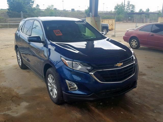 3GNAXKEV1KL193773 - 2019 CHEVROLET EQUINOX LT BLUE photo 1