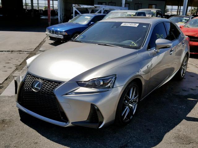 JTHBA1D25H5060425 - 2017 LEXUS IS 200T GRAY photo 2